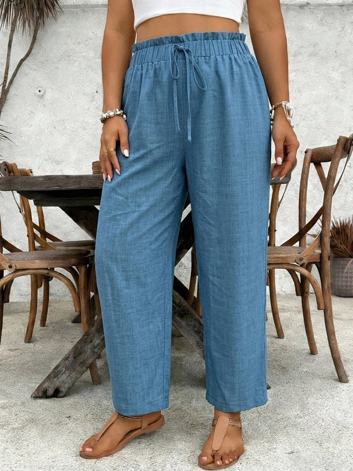 Pantaloni SHEIN, albastru