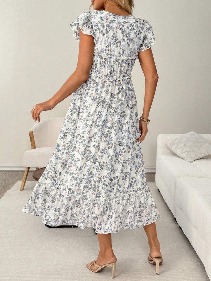Rochie maxi SHEIN, mix culori