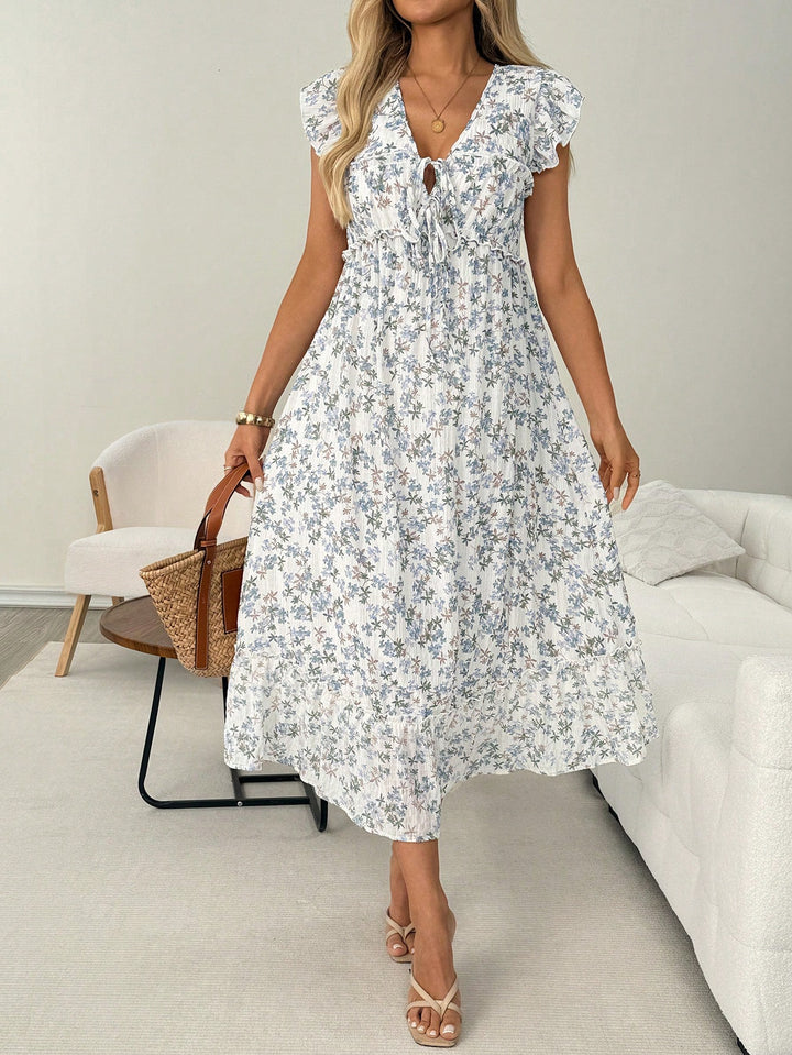 Rochie maxi SHEIN, mix culori