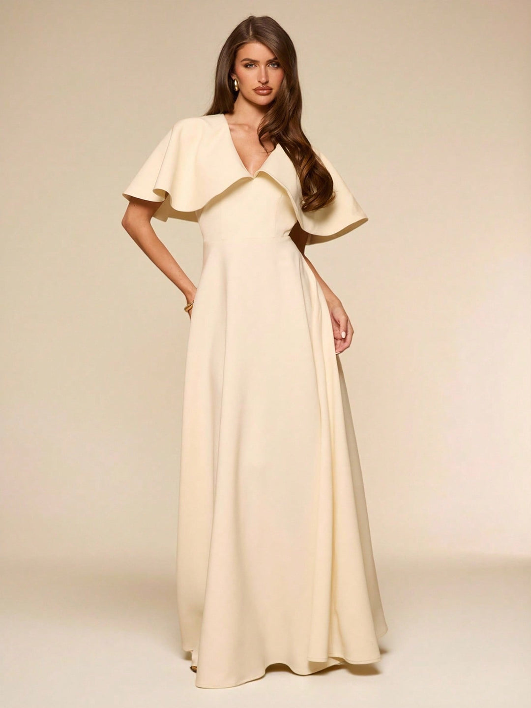 Rochie maxi SHEIN, portocaliu