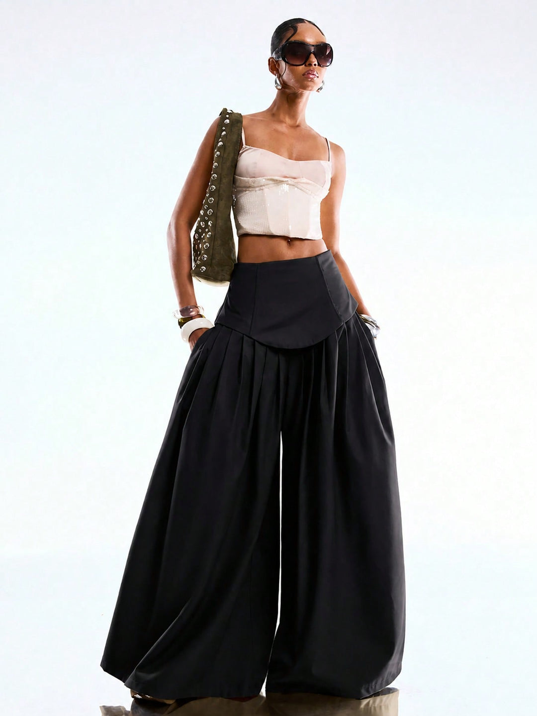 Pantaloni SHEIN, bej