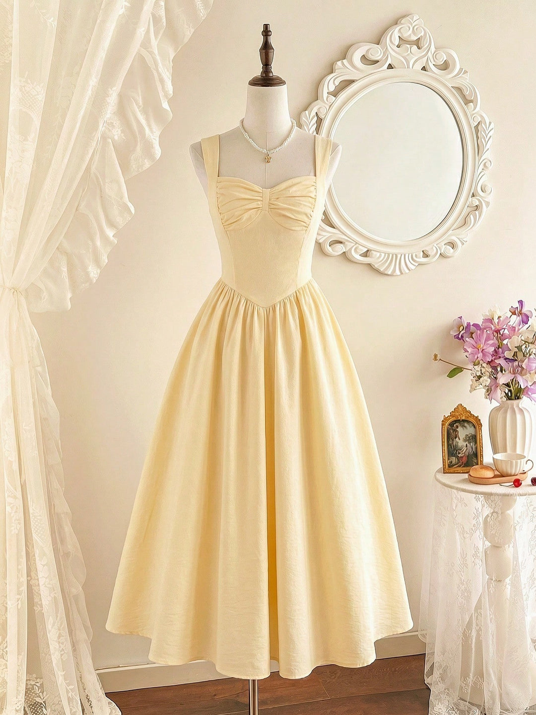 Rochie maxi SHEIN, galben