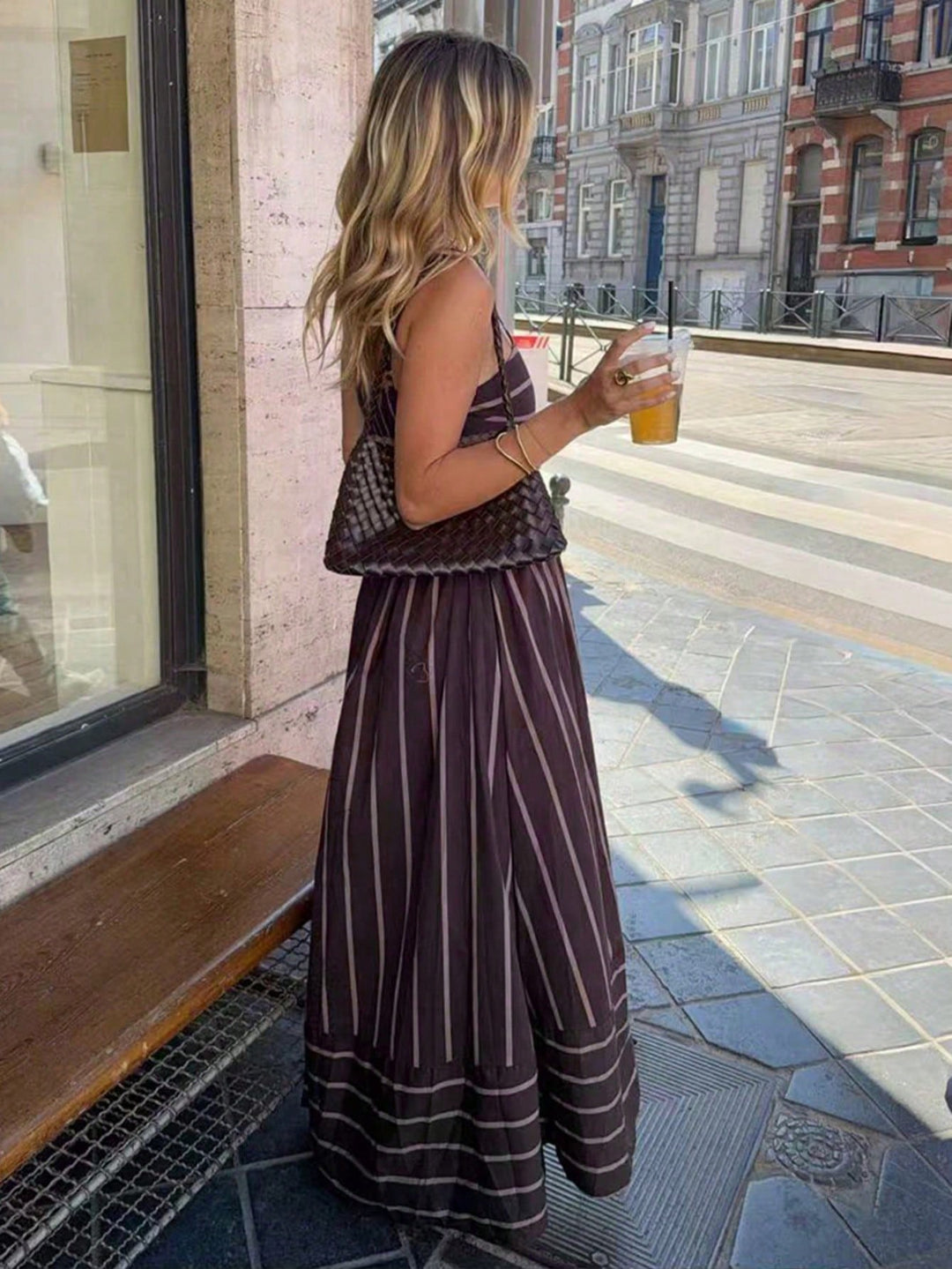 Rochie maxi SHEIN, mix culori