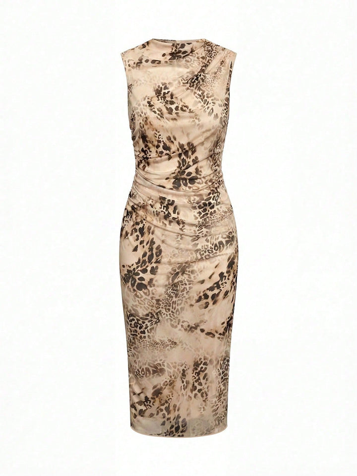 Rochie midi SHEIN, galben