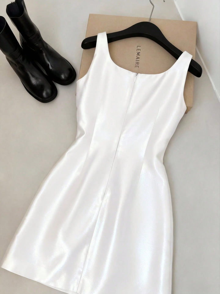 Rochie scurtă SHEIN, alb