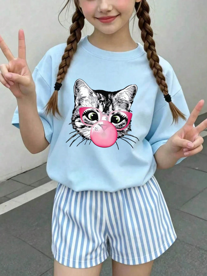 Tricou SHEIN, albastru
