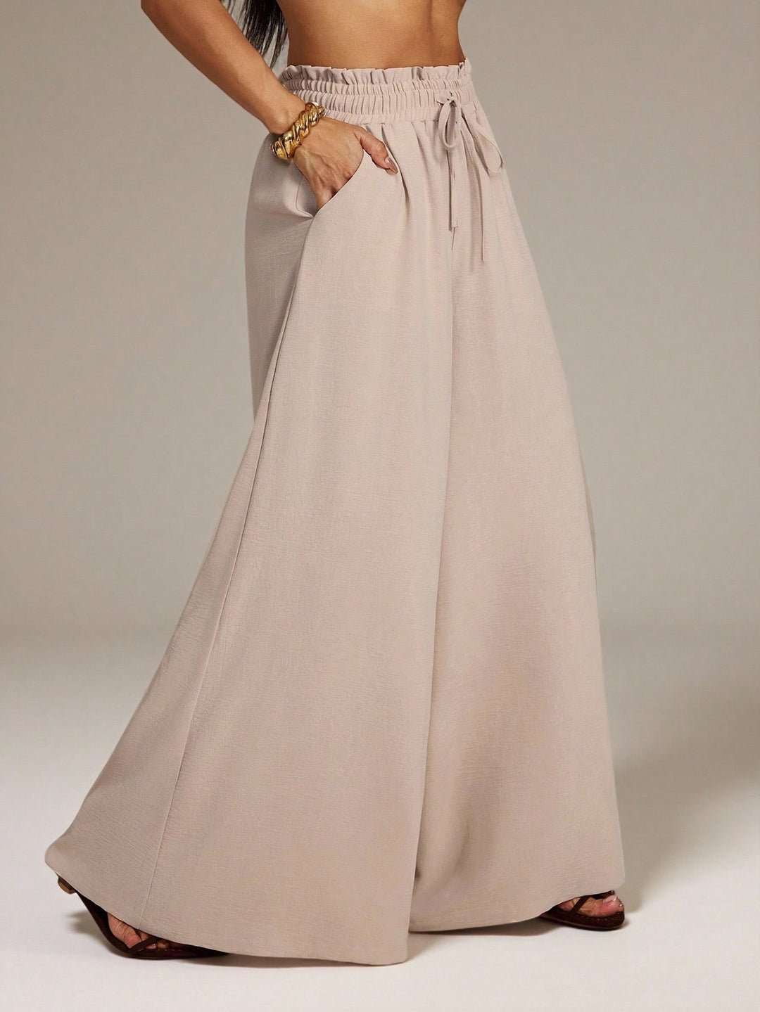 Pantaloni SHEIN, kaki