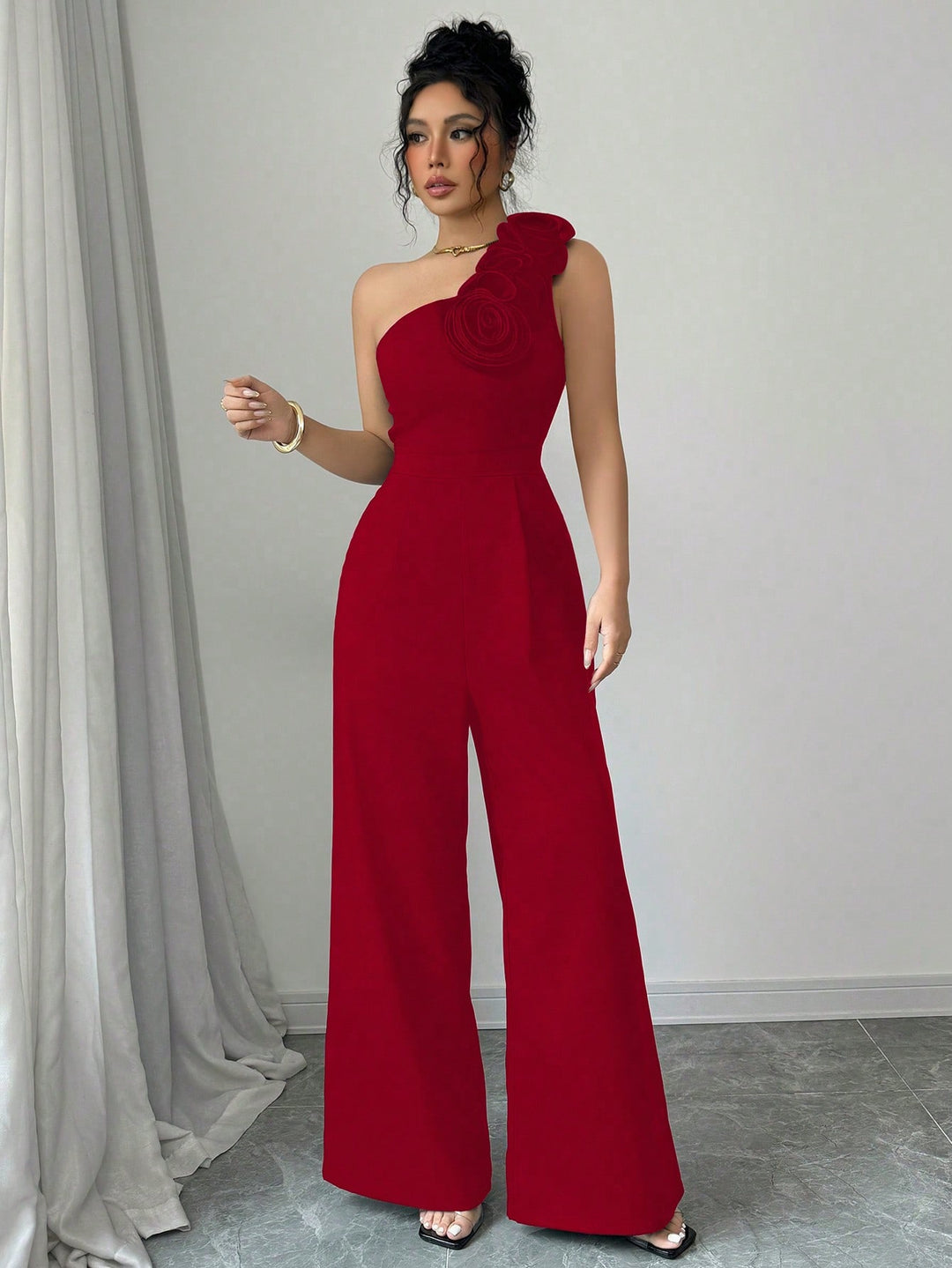 Salopetă SHEIN, roșu