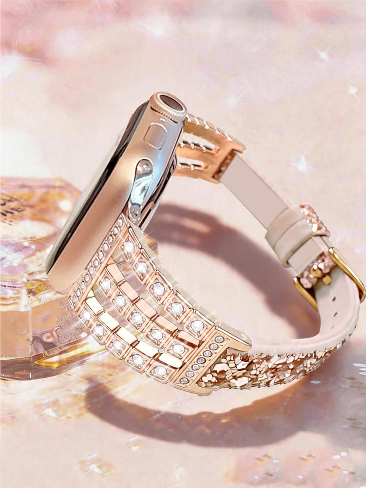 Curea smartwatch SHEIN, auriu