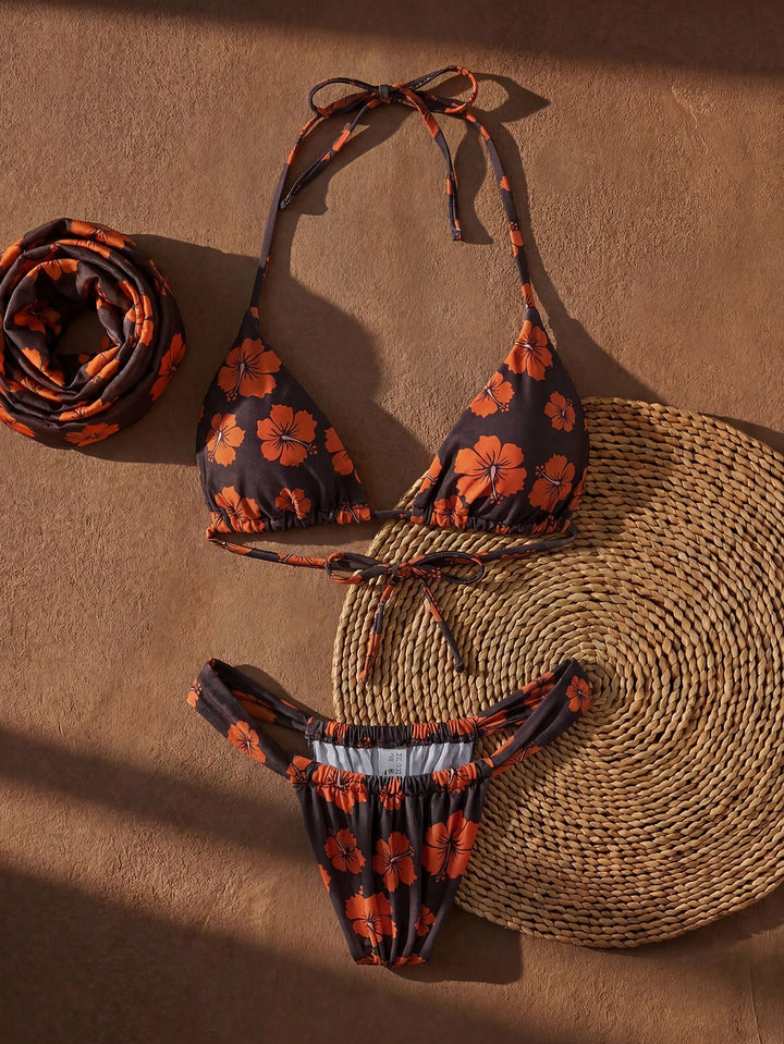 Set bikini SHEIN, mix culori
