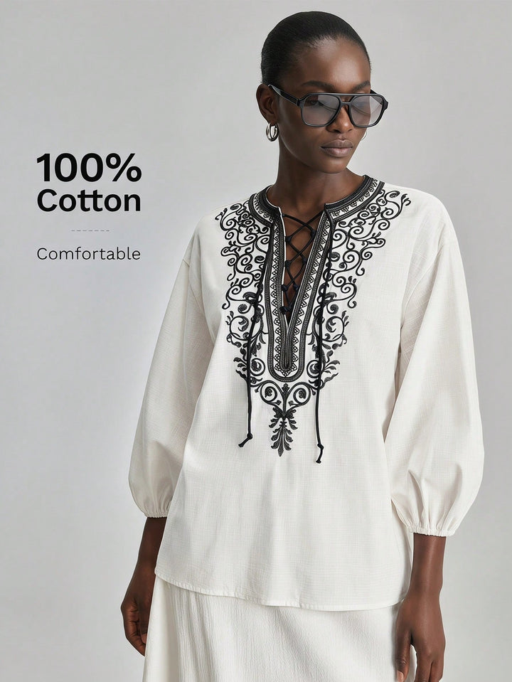 Bluza SHEIN, alb
