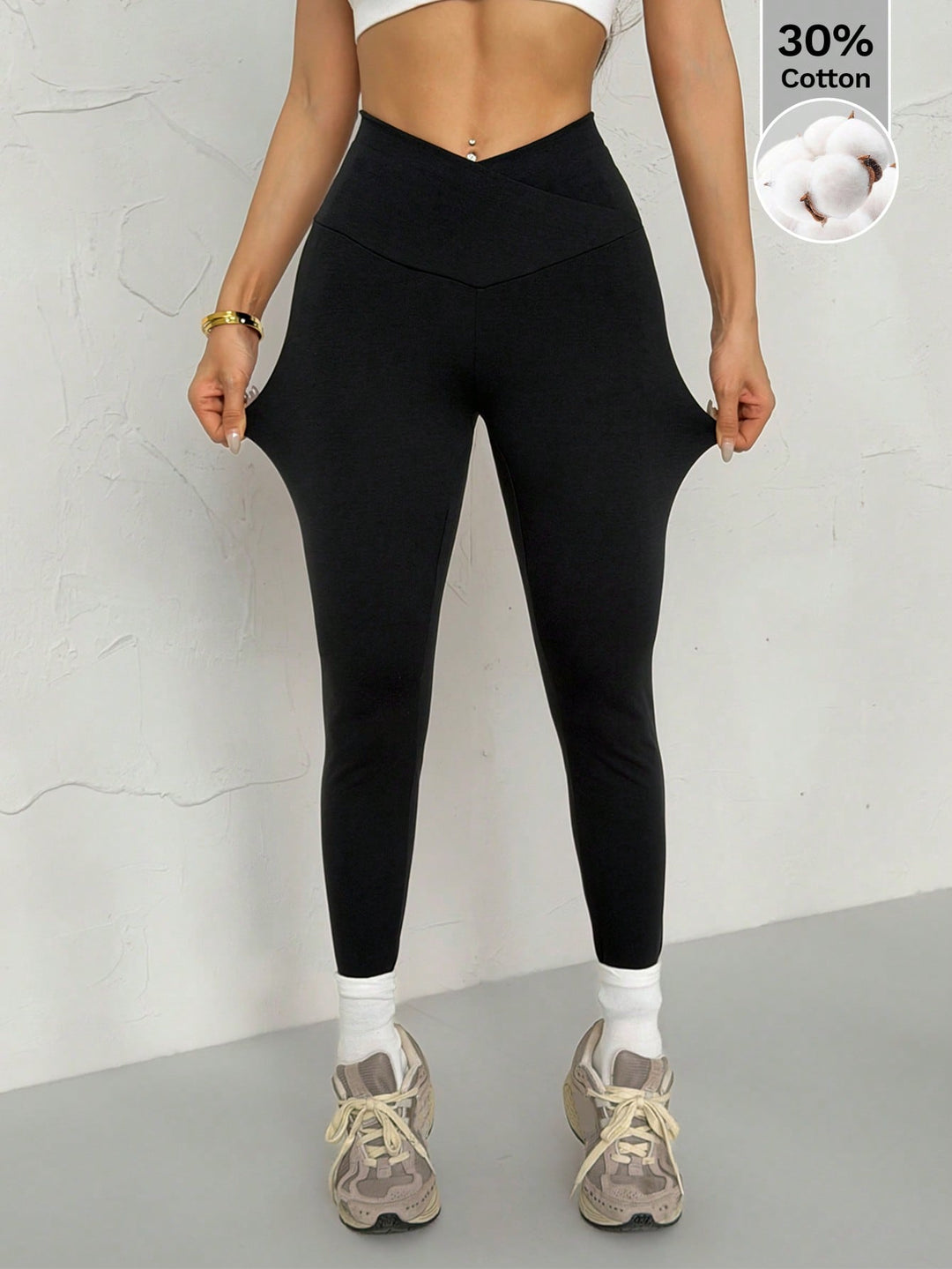 Pantaloni SHEIN, negru