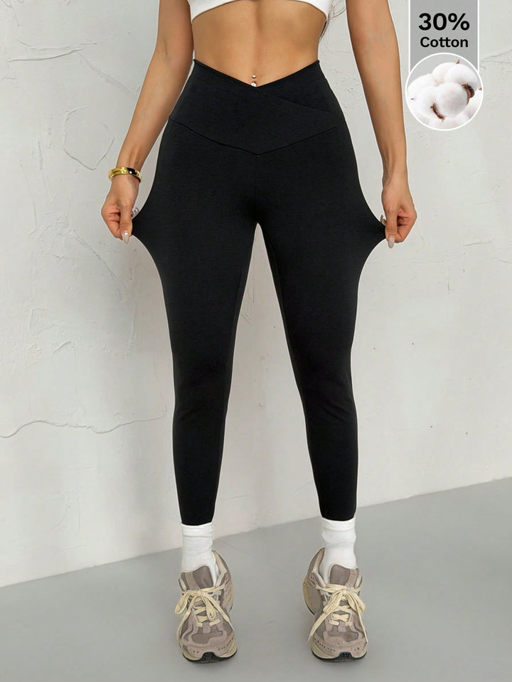 Pantaloni SHEIN, negru