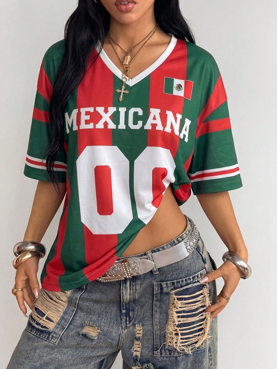 Tricou SHEIN, mix culori
