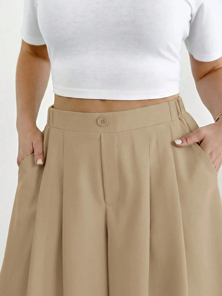 Pantaloni SHEIN, bej