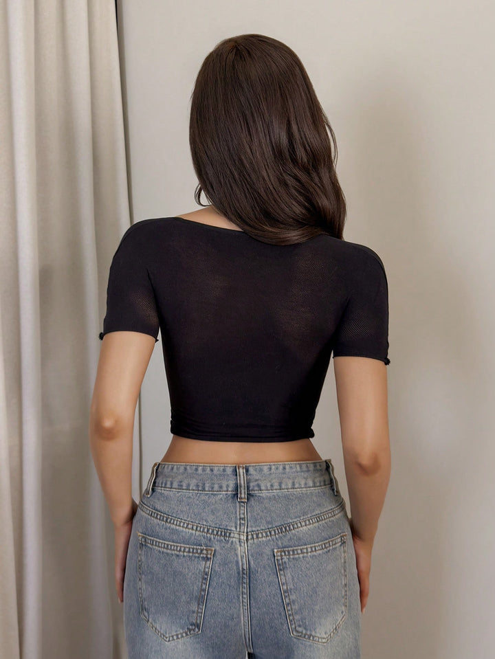 Tricou SHEIN, negru
