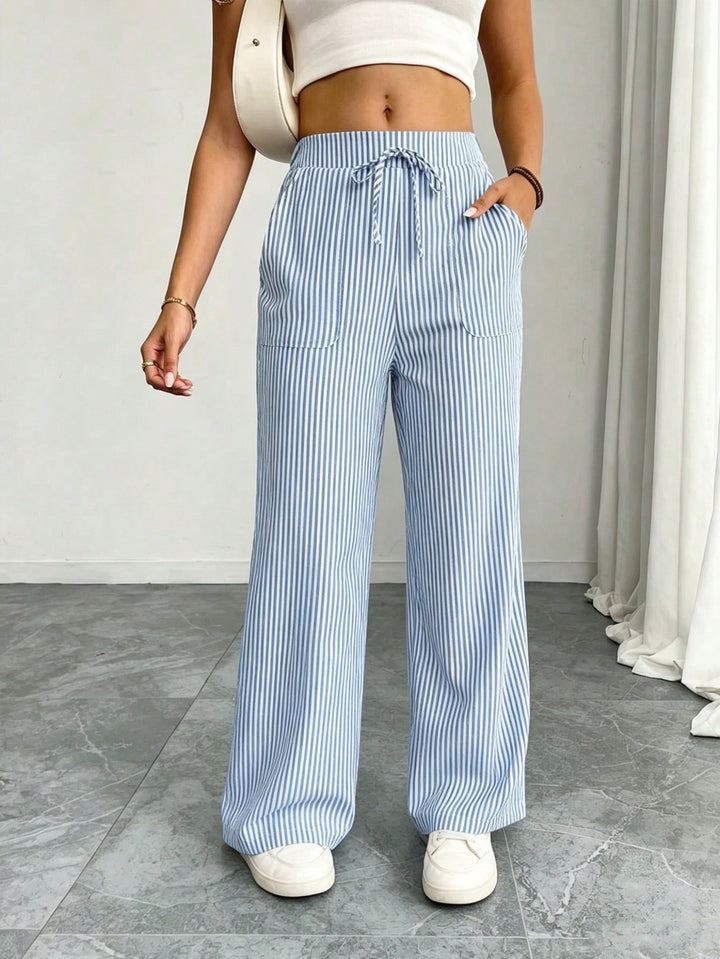 Pantaloni SHEIN, albastru