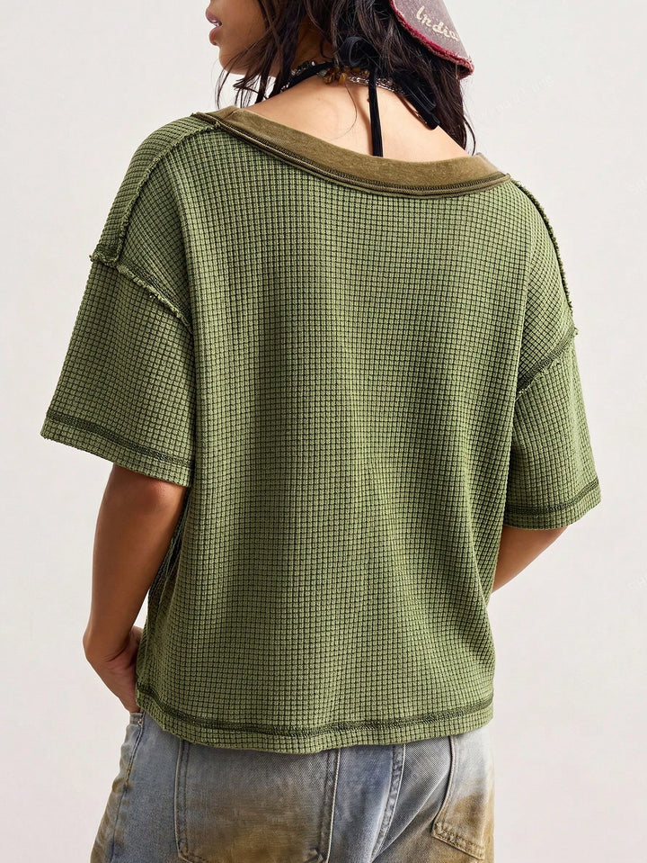 Tricou SHEIN, verde
