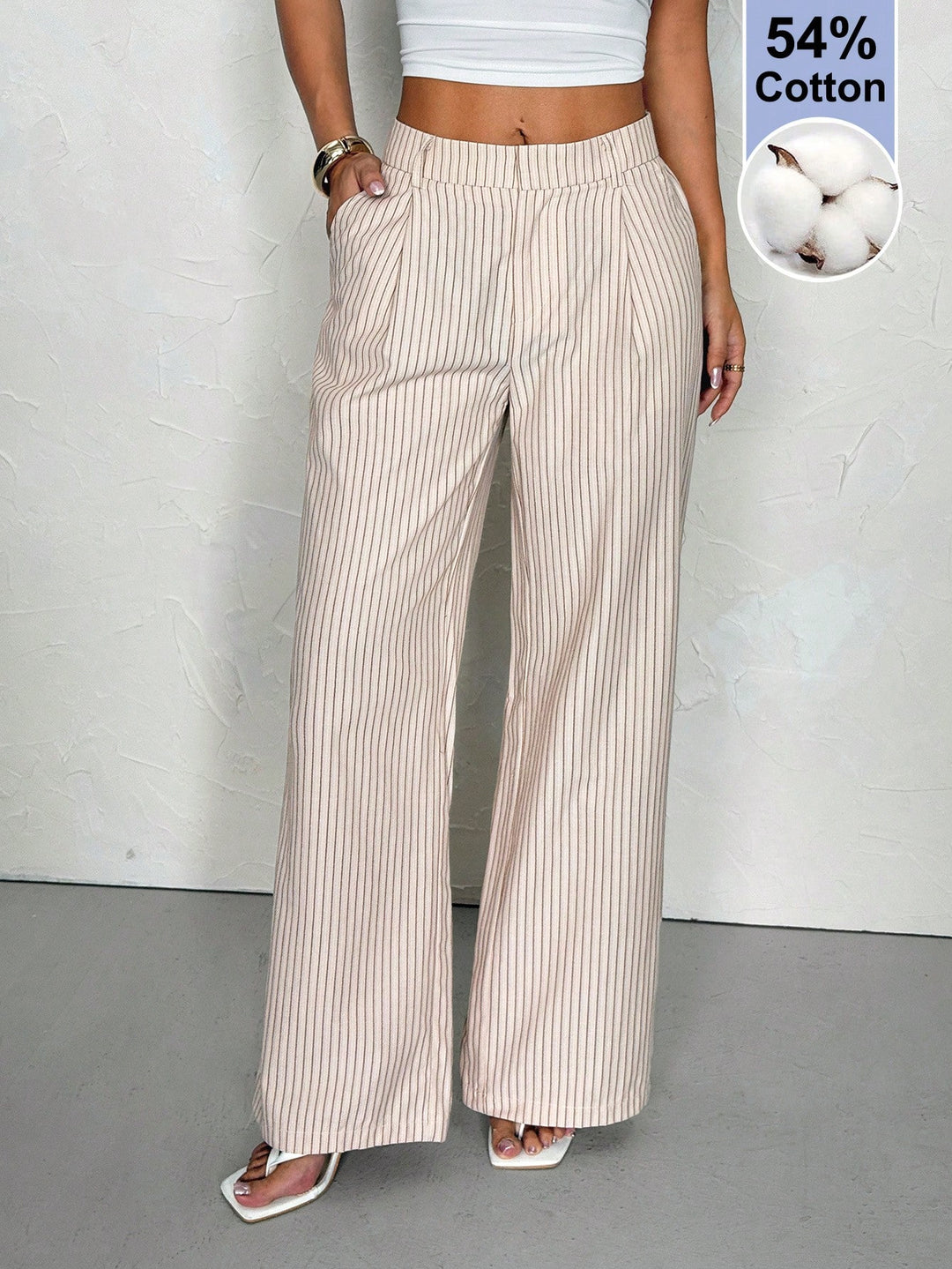 Pantalon SHEIN, kaki