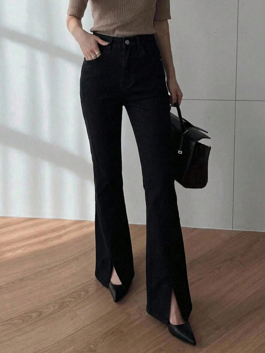 Jeans SHEIN, negru
