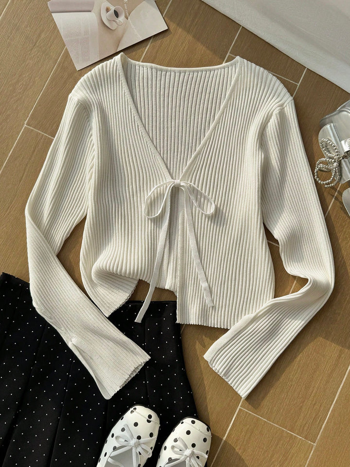 Cardigan SHEIN, alb