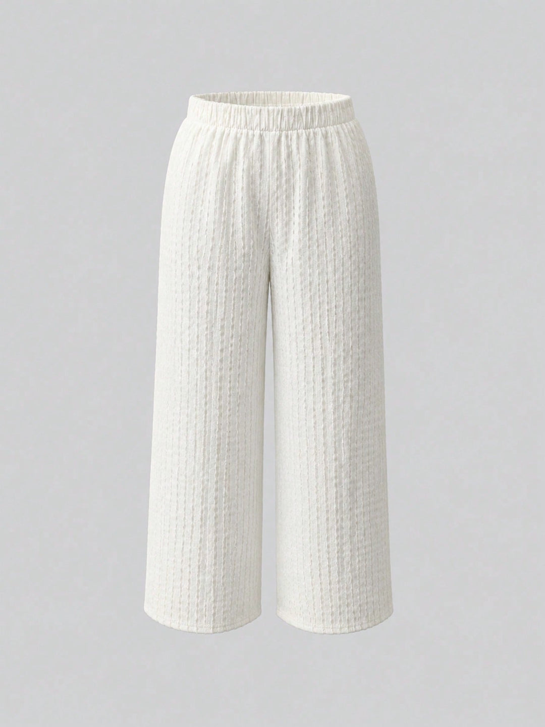 Pantaloni SHEIN, alb