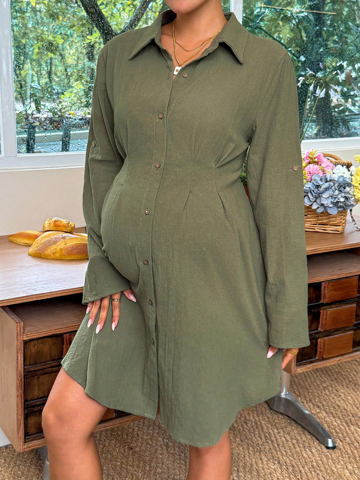 Rochie SHEIN, kaki