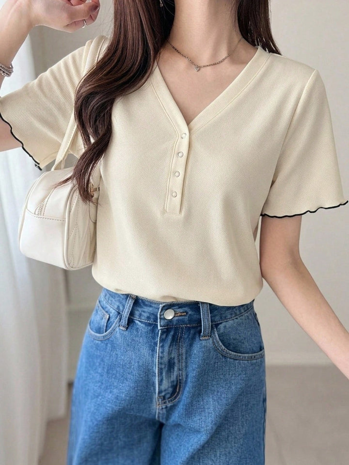 Tricou SHEIN, bej