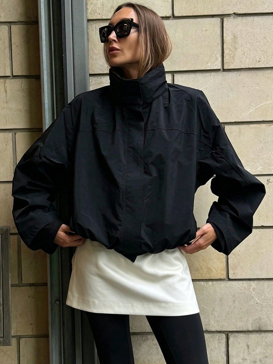 Palton SHEIN, negru