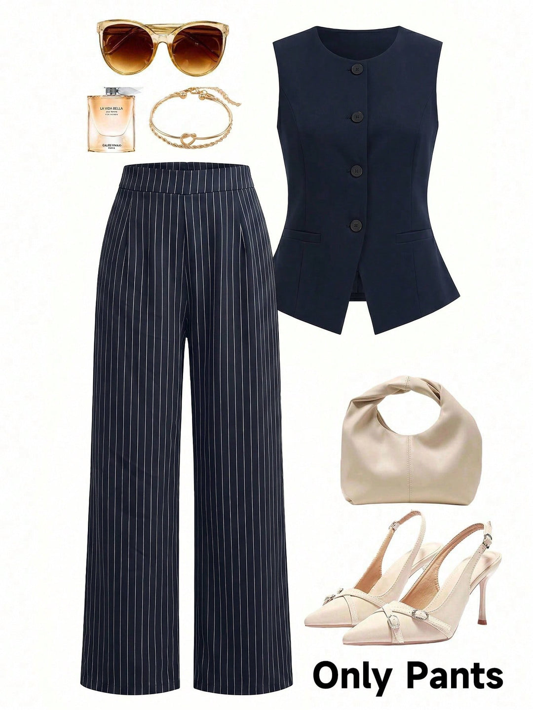 Pantaloni SHEIN, negru