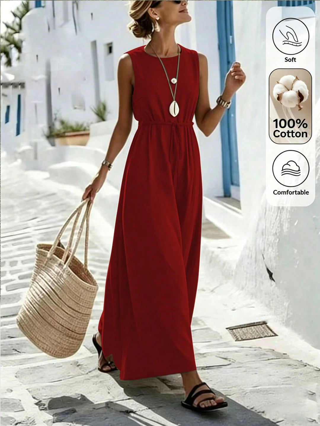 Rochie maxi SHEIN, vișiniu