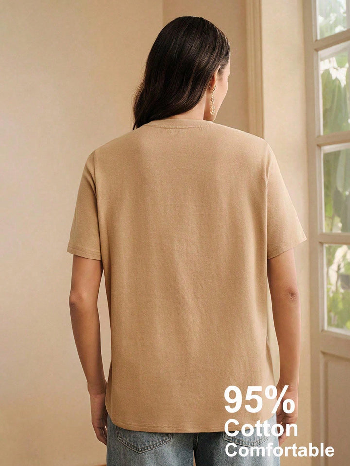 Tricou SHEIN, portocaliu