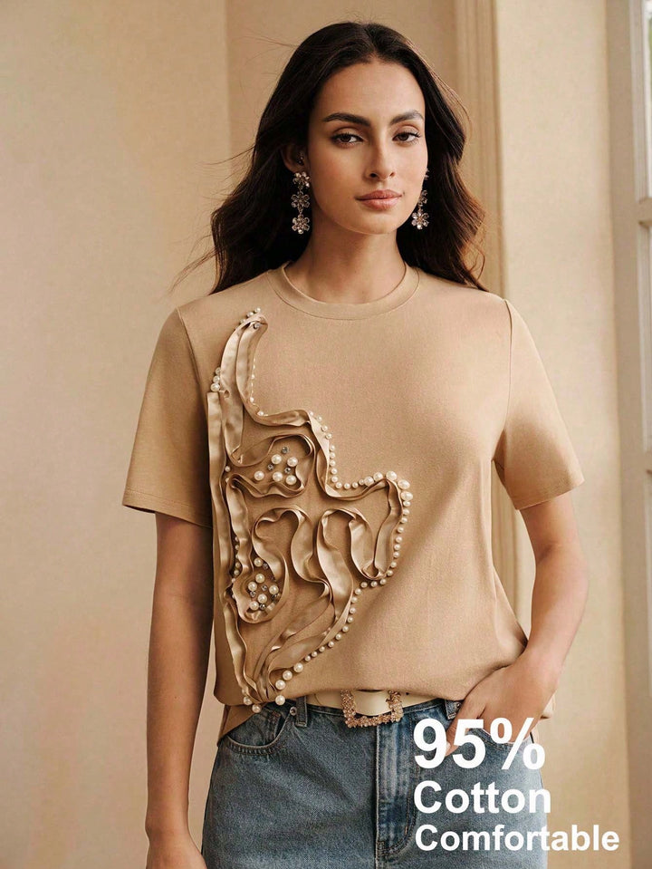 Tricou SHEIN, portocaliu