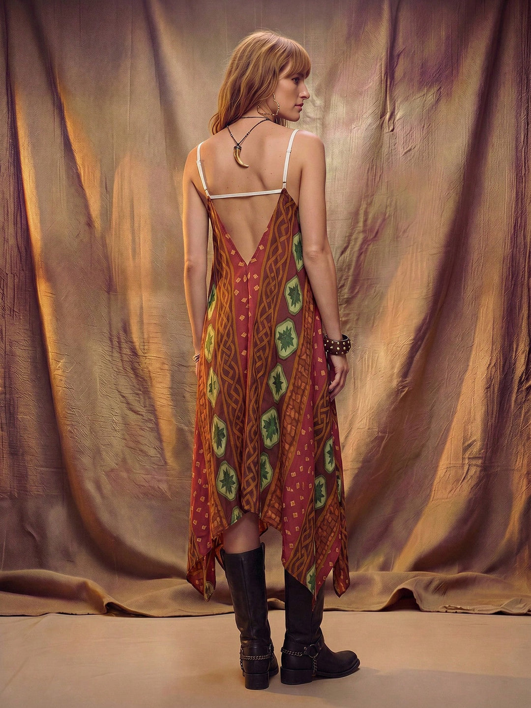 Rochie maxi SHEIN, mix culori