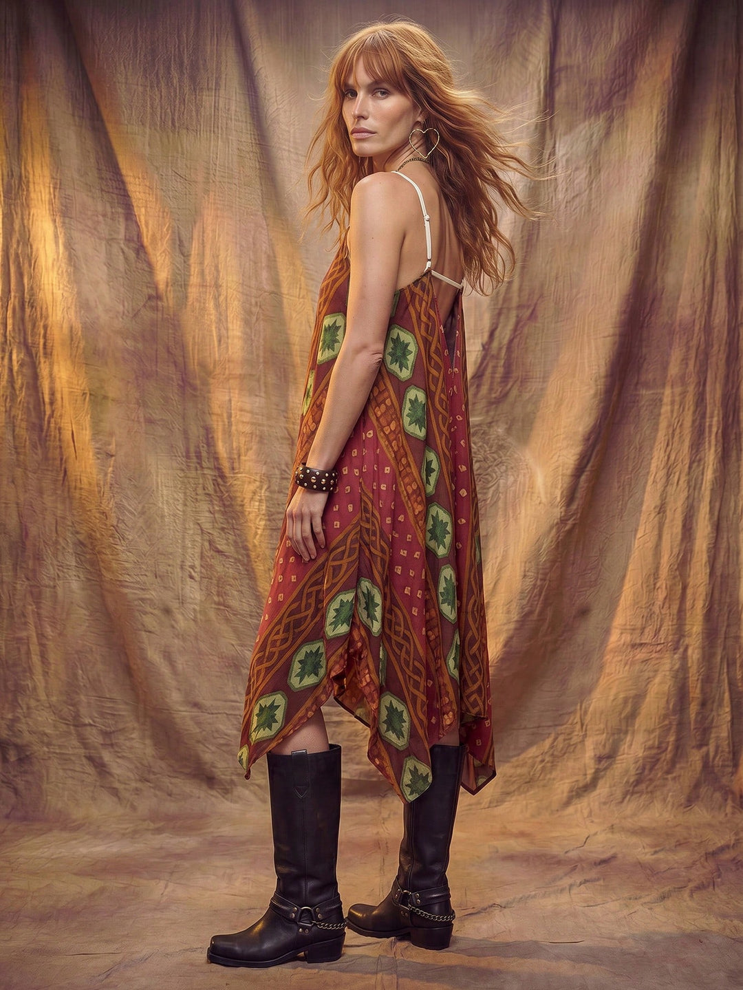 Rochie maxi SHEIN, mix culori