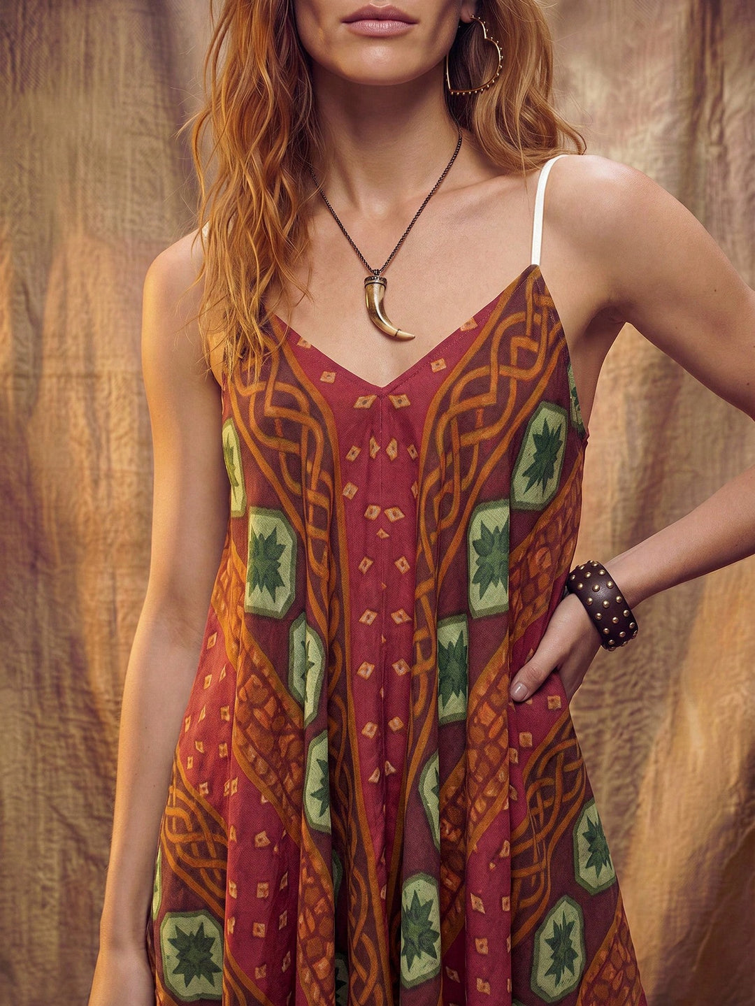 Rochie maxi SHEIN, mix culori