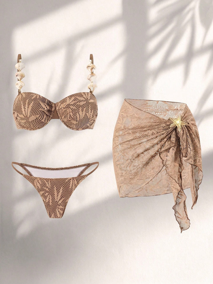 Set bikini SHEIN, maro
