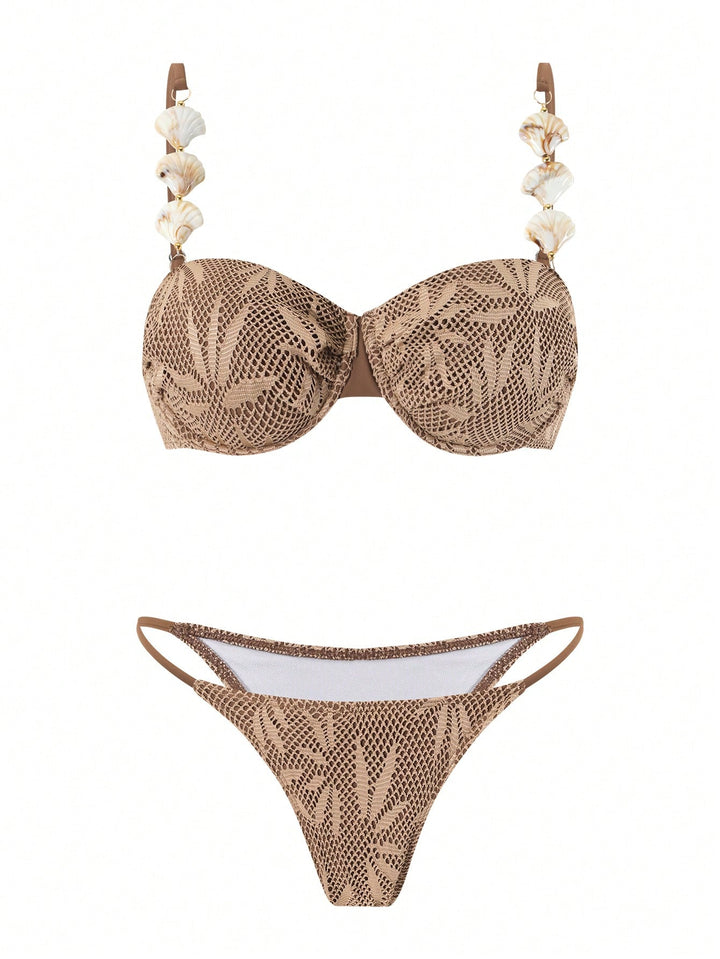 Set bikini SHEIN, maro