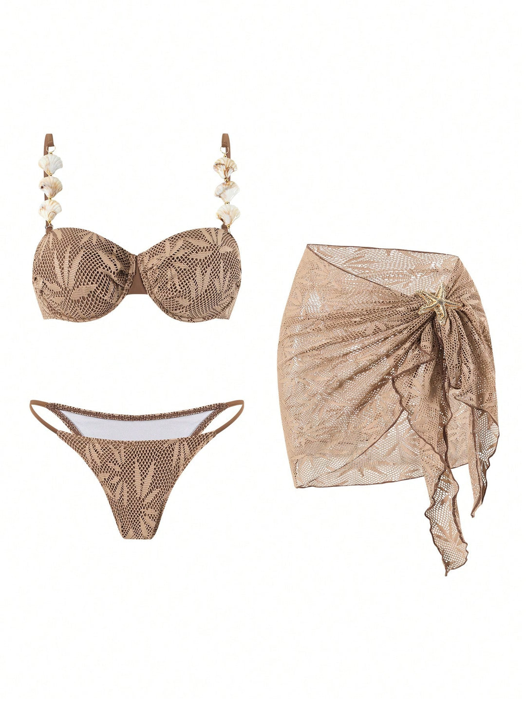 Set bikini SHEIN, maro
