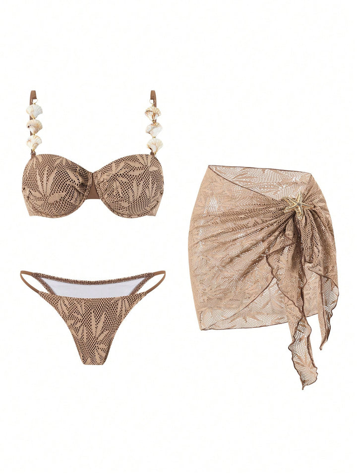Set bikini SHEIN, maro