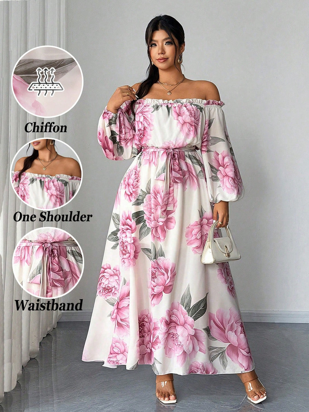 Rochie SHEIN, mix culori