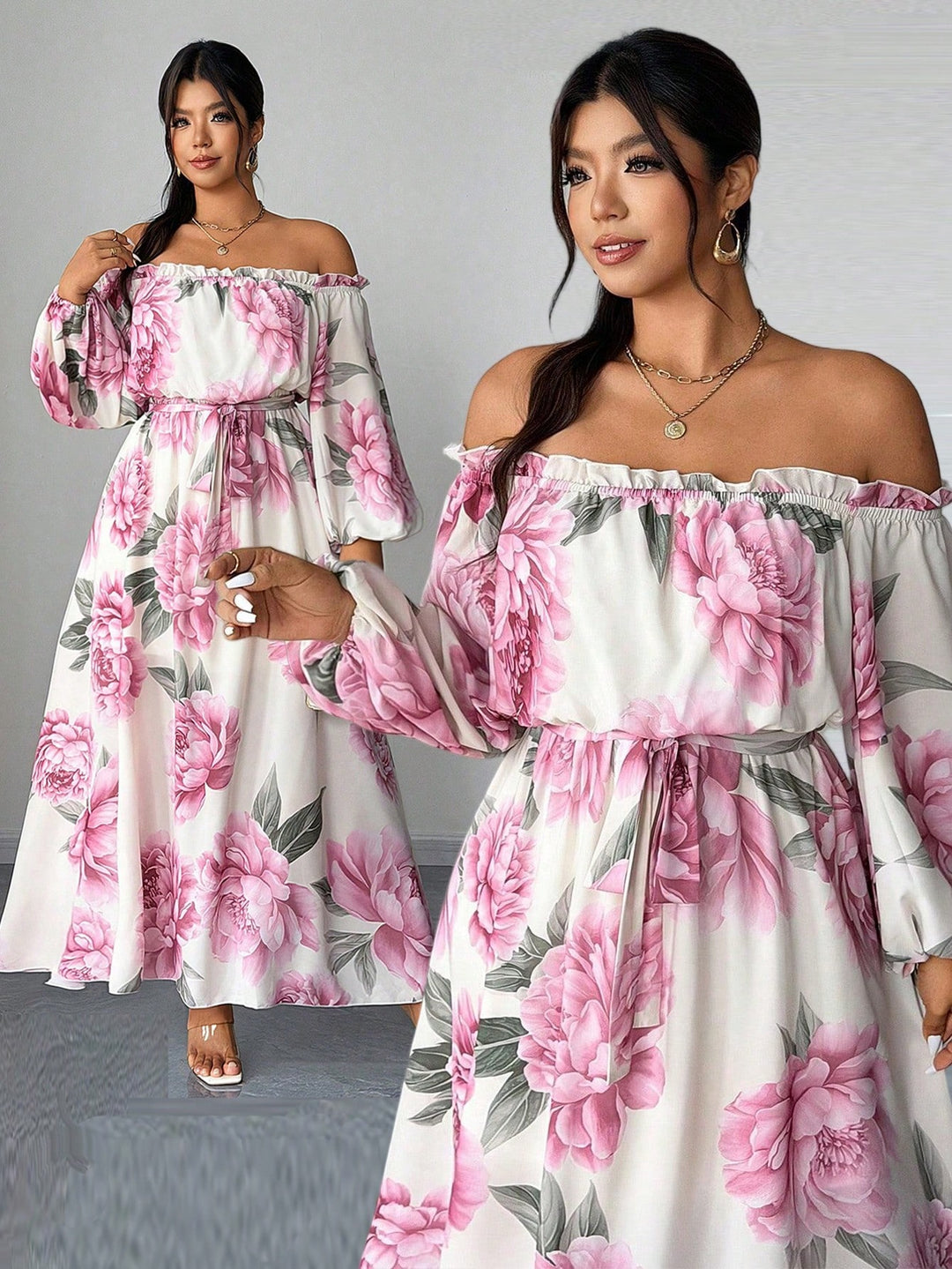 Rochie SHEIN, mix culori