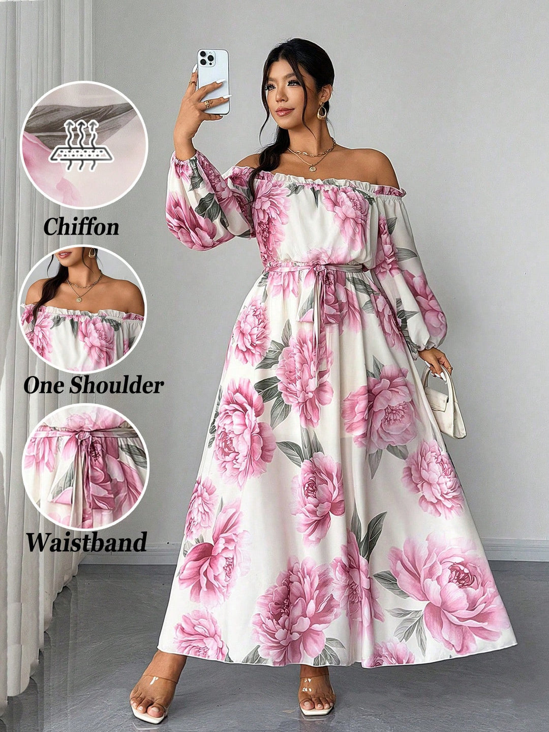 Rochie SHEIN, mix culori