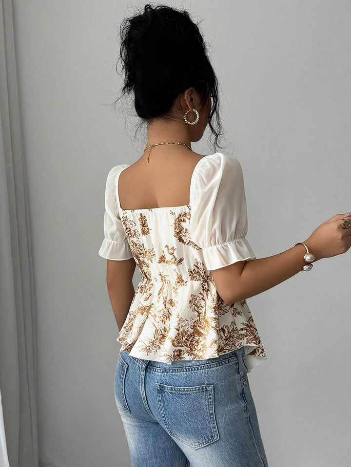 Bluza SHEIN, maro