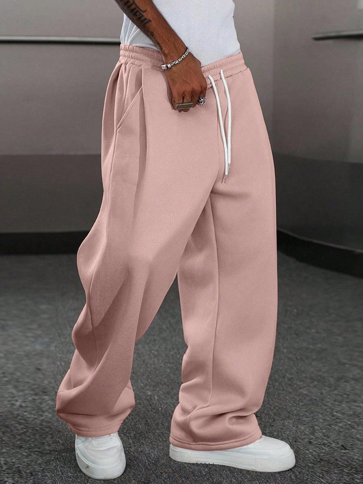 Pantaloni SHEIN, roz