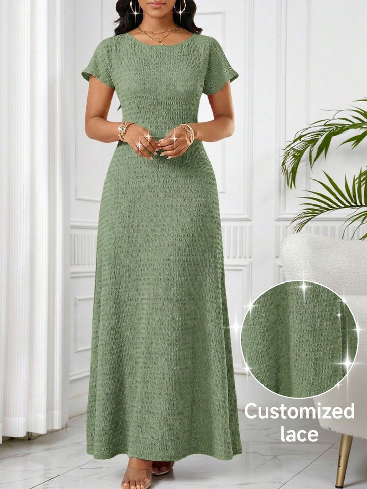 Rochie maxi SHEIN, verde