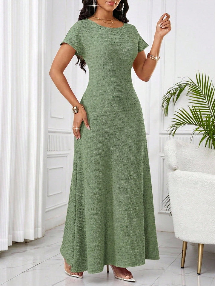 Rochie maxi SHEIN, verde