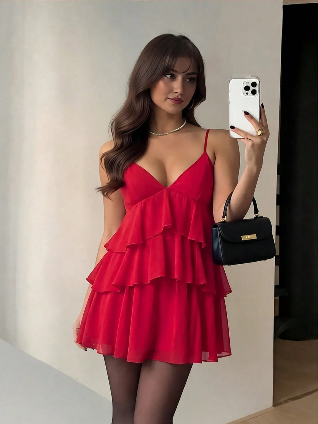 Rochie mini SHEIN, roșu