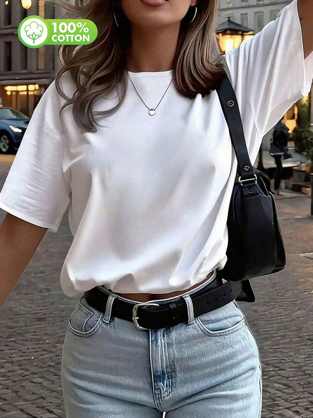 Tricou SHEIN, alb