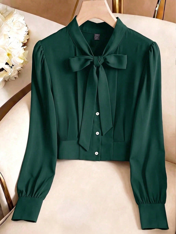 Camasa SHEIN, verde